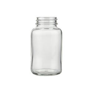 150ml Clear Glass Powder Jar – Cosmetic & Beauty Storage Jar