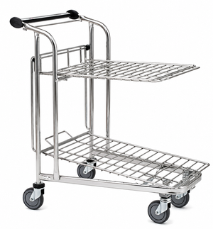 Vario WTP-3D Transport Trolley – Compact Trolley with Shelf