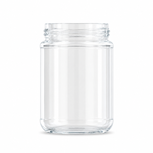 370ml Flint Glass Pickle Jar