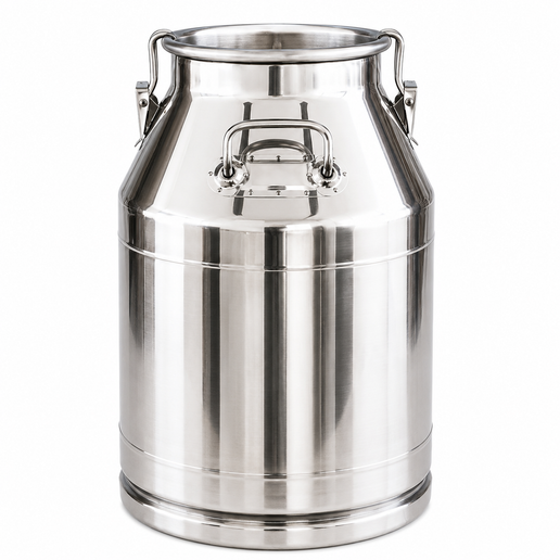 10 Litre Stainless Steel Milk Churn – Durable and Leak-Proof Transport