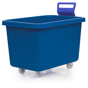 304 Litre MDPE Moulded Plastic Truck Container with handle and nylon castors