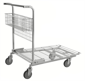 Volume Trolley with Basket – Stackable Platform Trolley | 200kg Capacity