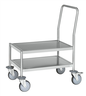 Stainless Steel Platform Trolley – C3 (AISI 304) – 1050 × 550 × 905