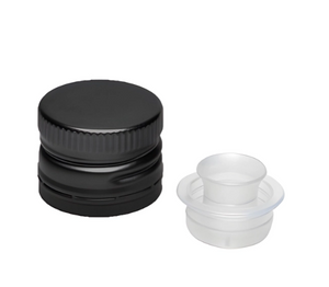 31.5MM Black Plastic Tamper Evident Oil-Pourer Cap