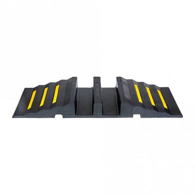 Heavy Duty Recycled Rubber Cable and Hose Ramp – 855L x 300W x 85H mm
