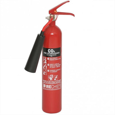 CO2 Fire Extinguisher - 2kg, Class B & Electrical Fires
