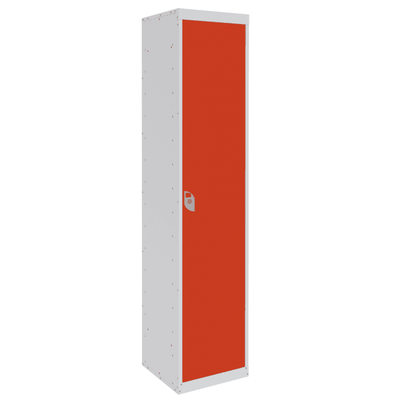 Dual USB Charging Steel Locker, Single Door Multi-Compartment
