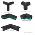 Foam Corner Edges for Impact Protection Profiles