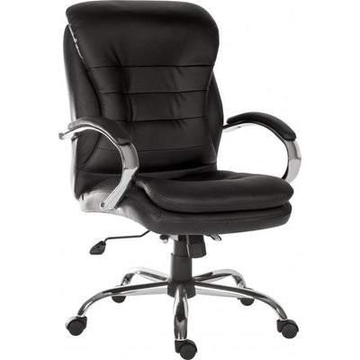 Goliath Light Executive Leather Office Chair - High Back Ergonomic Desk Chair