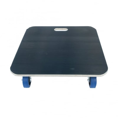 Heavy Duty Wooden Furniture Dolly Skate, 600kg Capacity, 590 x 590mm, Ribbed Rubber Top