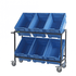 Mobile Multi-Position Container Picking Trolley 300kg Capacity