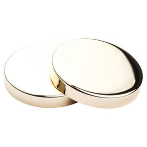 104mm Heavy Gauge Gold Lid – Standard Jar Closure (No Silicone Seal)