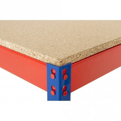 Heavy Duty Rivet Workstation with Half Storage Shelf Steel Workbench