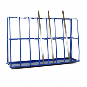 Heavy Duty Free-Standing Vertical 8 Bay Bar Rack 2400 x 600 x 1500mm