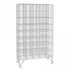 Wire Mesh Multi-Compartment Locker – Free-Standing Storage Unit