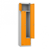 Z Twin Steel Locker with Cam - Key Lock - 450 x 450 x 1800mm